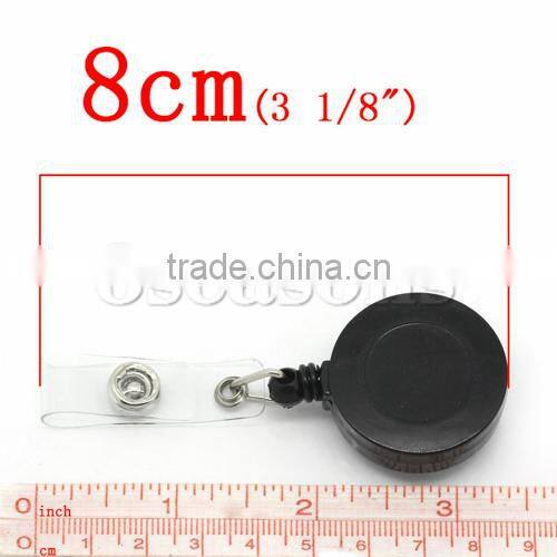 Wholesale Black Security Yoyo ID Card Holder Reels