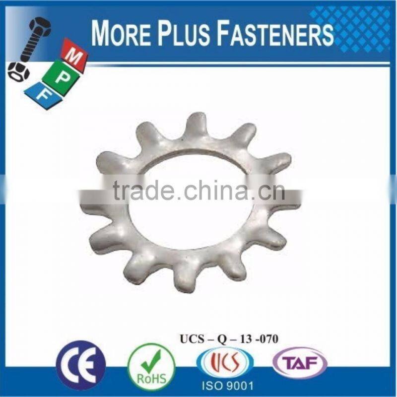 Made in Taiwan External Tooth Lock Washer
