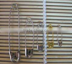 Safety pin metal pin garments accessories