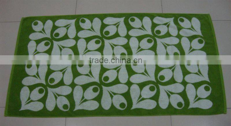 TOP 3 Shandong Factory cotton yarn-dyed jacquard beach towel