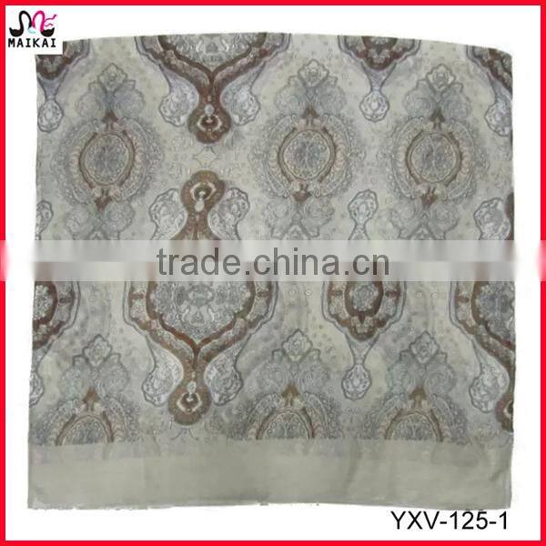 High fashion cheap price circle print indian scarf