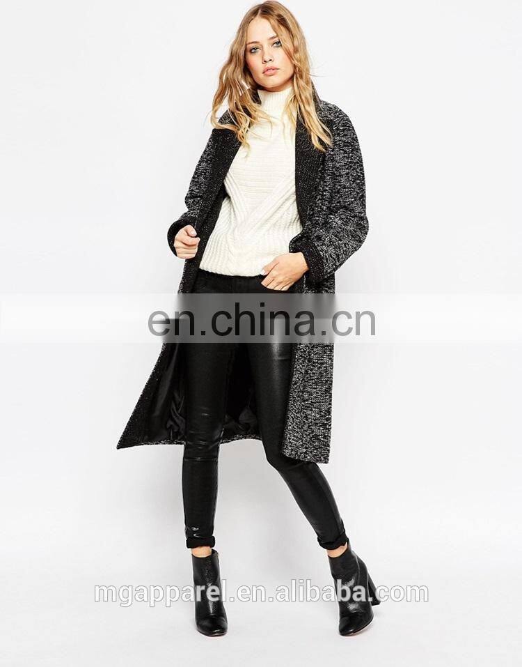 China clothing manufacturer wholesale fashion ladies long winter coats