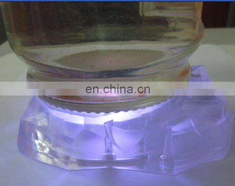 2014 new design promotion led coaster flashing pads