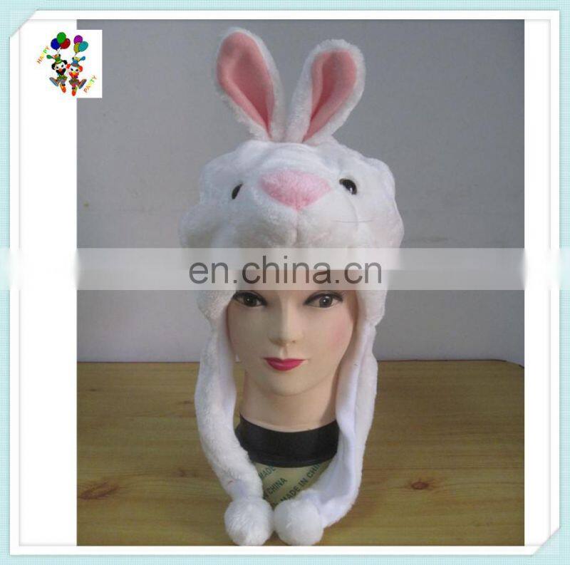 Beanie Fleece Winter Warm Fluffy Hooded Earmuff Bunny Animal Hats HPC-0243