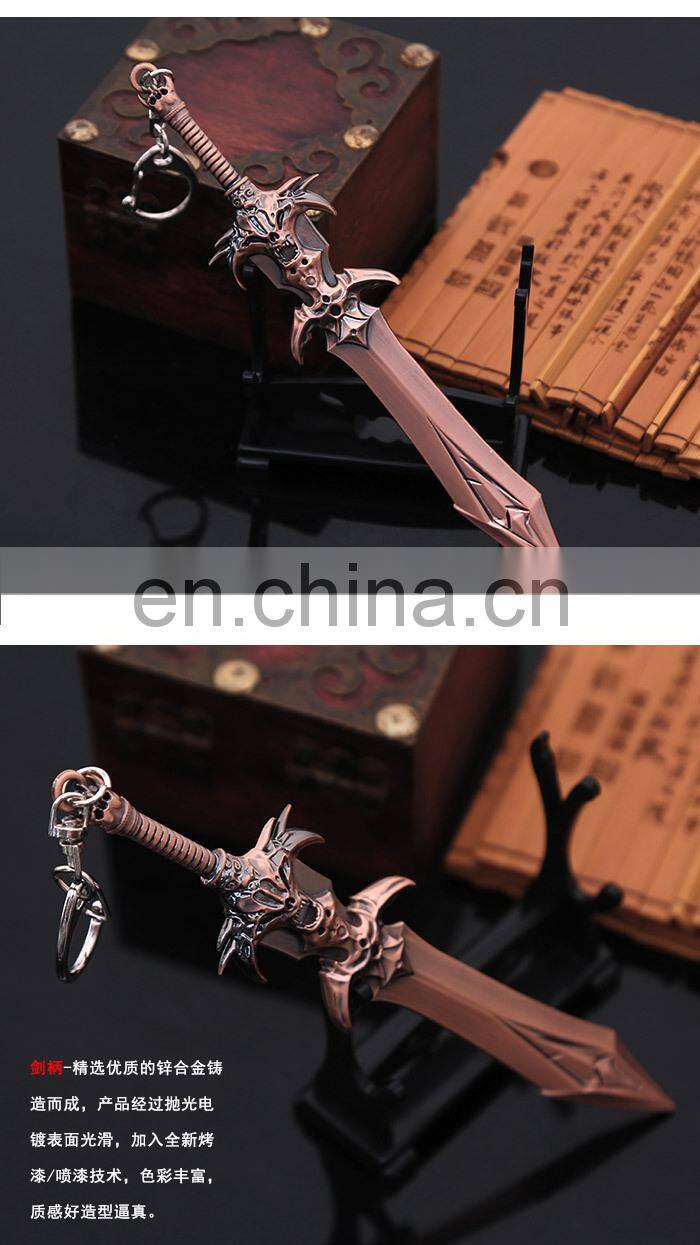 Dota 2 Demon Edge Key Chain Wholesale New Anime Game Dota 2 Key Chain