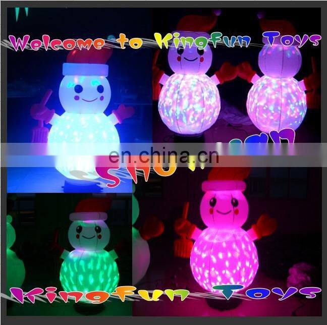 LED hanging inflatable wedding heart