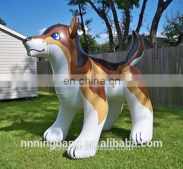 Customized PVC Inflatable Wolf /Inflatable Animal Toys For Advertising