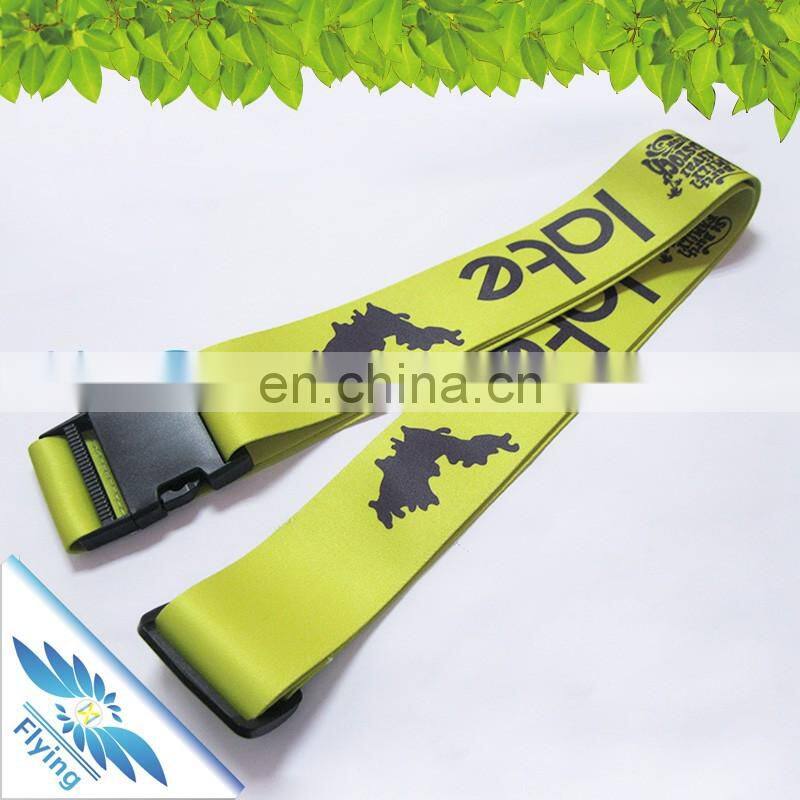 Gift Item Fashion Airport Train Luggage Belts Custom Straps