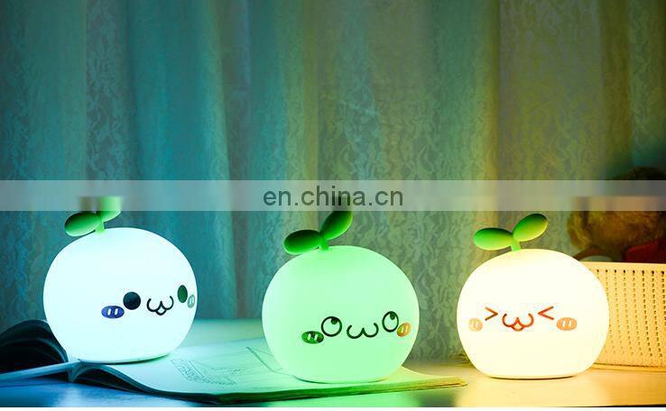 custom Cartoon Baby Lamp Breathing LED Night Light for child
