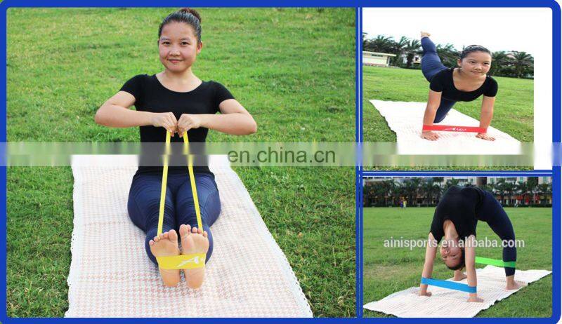 China Wholesale Top Grade Custom Logo Color Weight Competition Resistance Loop Bands,Crossfit Exercise Fitness Loop Bands
