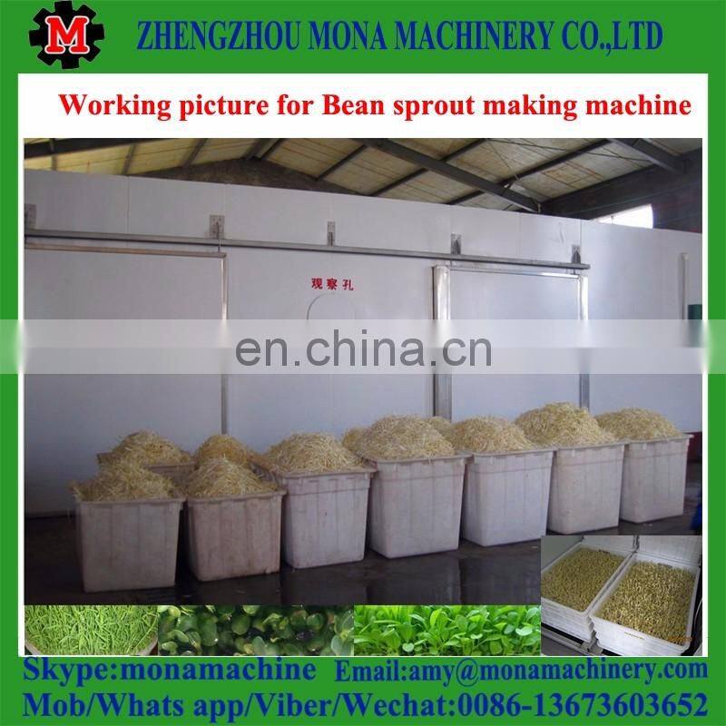 High speed large capacity soya sprout machine for sale