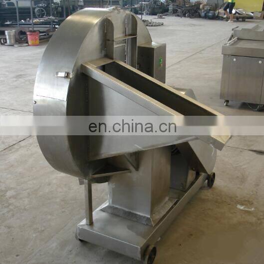 Automatic frozen meat/beef/pork slicer / frozen chicken meat slicing processing machine