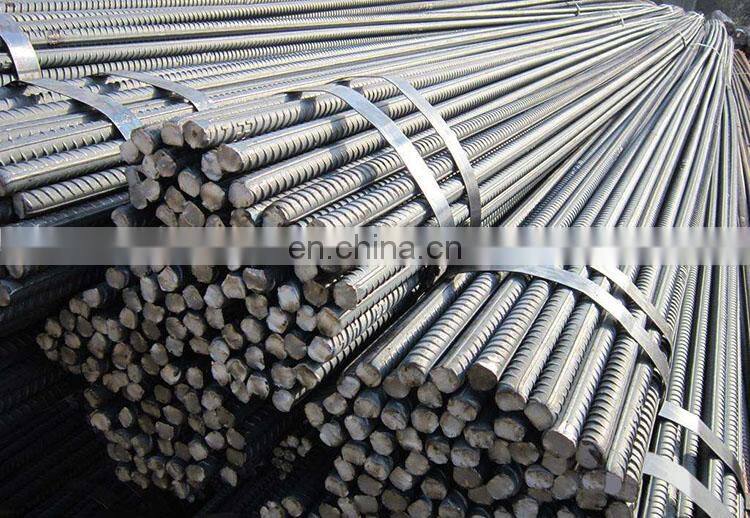 Wholesale Hot Rolled Deformed Reinforcing Bar TMT Steel Rebar