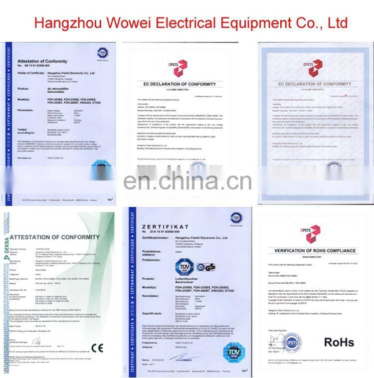 Home and commercial duct ceiling dehumidifier with fresh air inlet