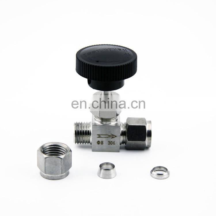 high pressure schrader valve/needle valve
