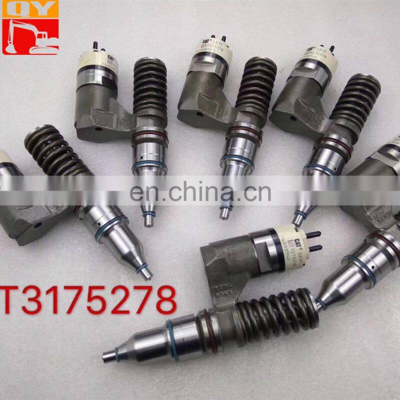 143H 160H 163H 317-5278 Fuel Injector For CAT Engine 3176C 3175278 317-5278 Injector