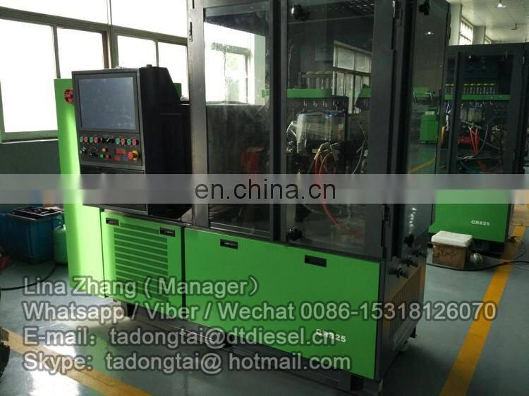 cr825 common rail diesel injector test bench with tesing vp44 red3 4 eui eup HPO piezo injector and pump