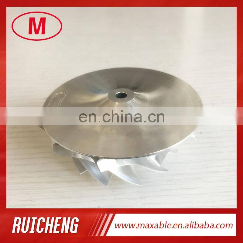 GT15-25 53.11/70.98mm 11+0 blades turbo aluminum 2618/milling/billet turbocharger compressor wheel