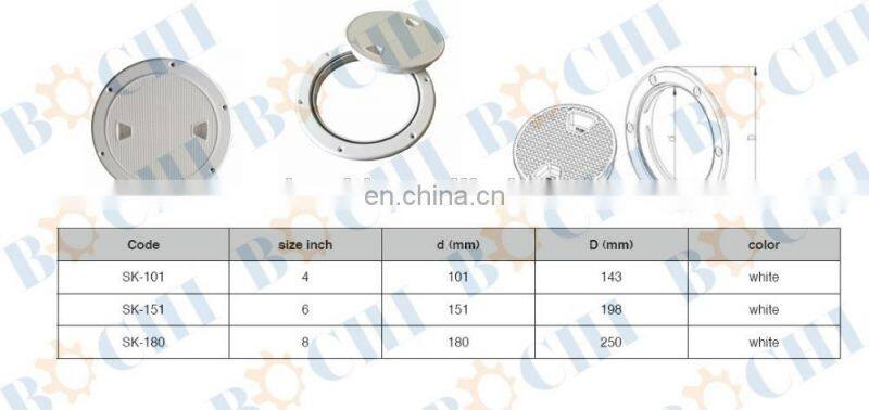 BOCHI Yacht Round Plastic Hatch for Yacht