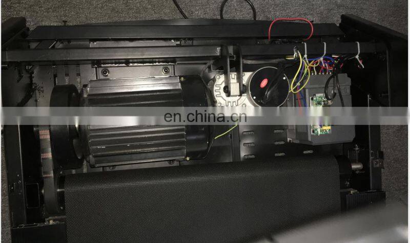 7.0HP gym treadmill outdoor treadmill big screen with wooden packages