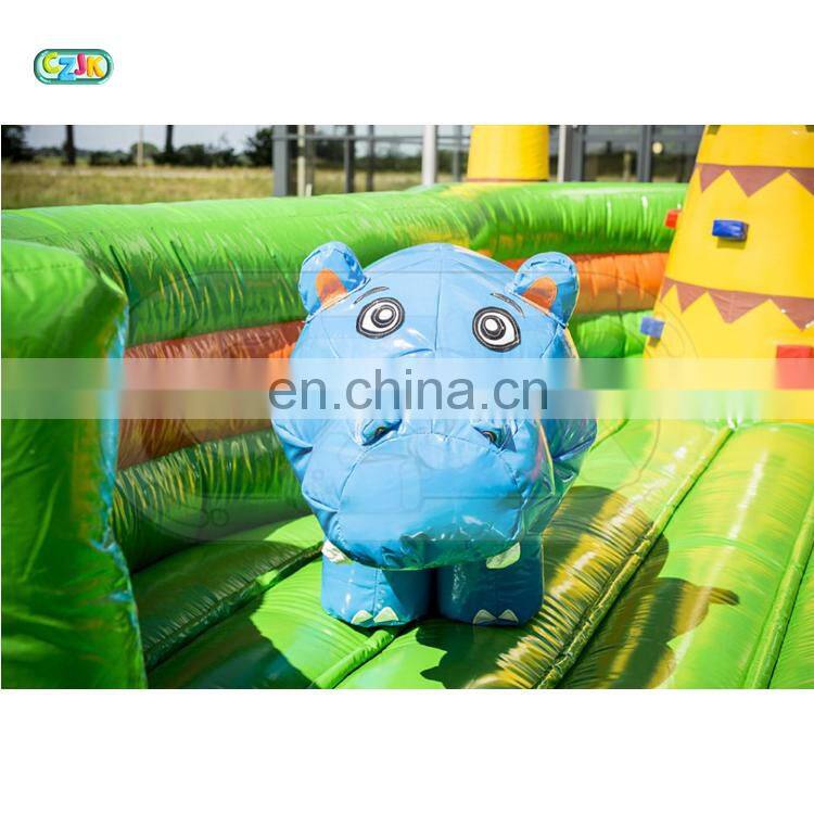 indoor hippo playground china commercial inflatable toddler for sale