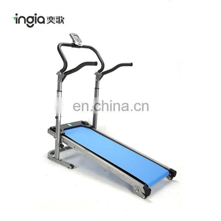 Wholesale Sport Equipment Home Use Manual Folding Mini Fit Running Walking Home Treadmill