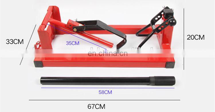 Big Car Tire Repair Tools Horizontal Manual Expansion Machine