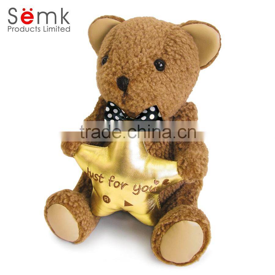 Novelty custom made voice recording plush toy for kids as gifts