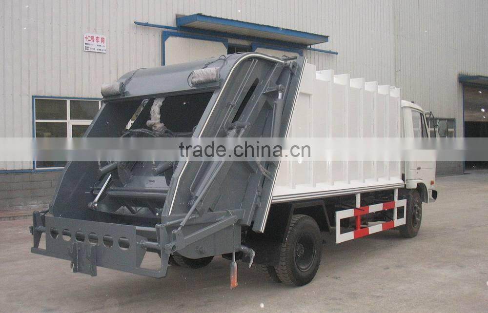 Dongfeng EQ5081XXYT 4x2 compact garbage truck 8cbm