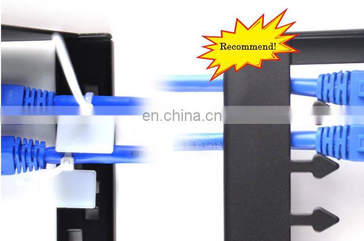 2 port fiber patch panel CAT6 STP Patch Panel for RJ45 Kestone Jack
