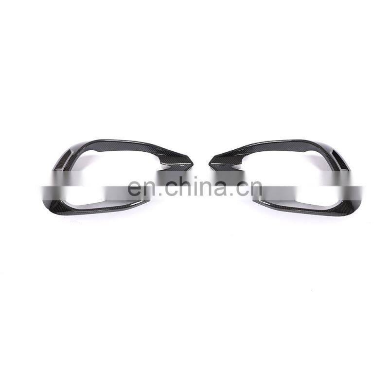 Modify Luxury H247 GLA Class Dry Carbon Fiber Front Canard for Mercedes-Benz GLA250 Sport Utility 4-Door GLA45 AMG 2020-2021