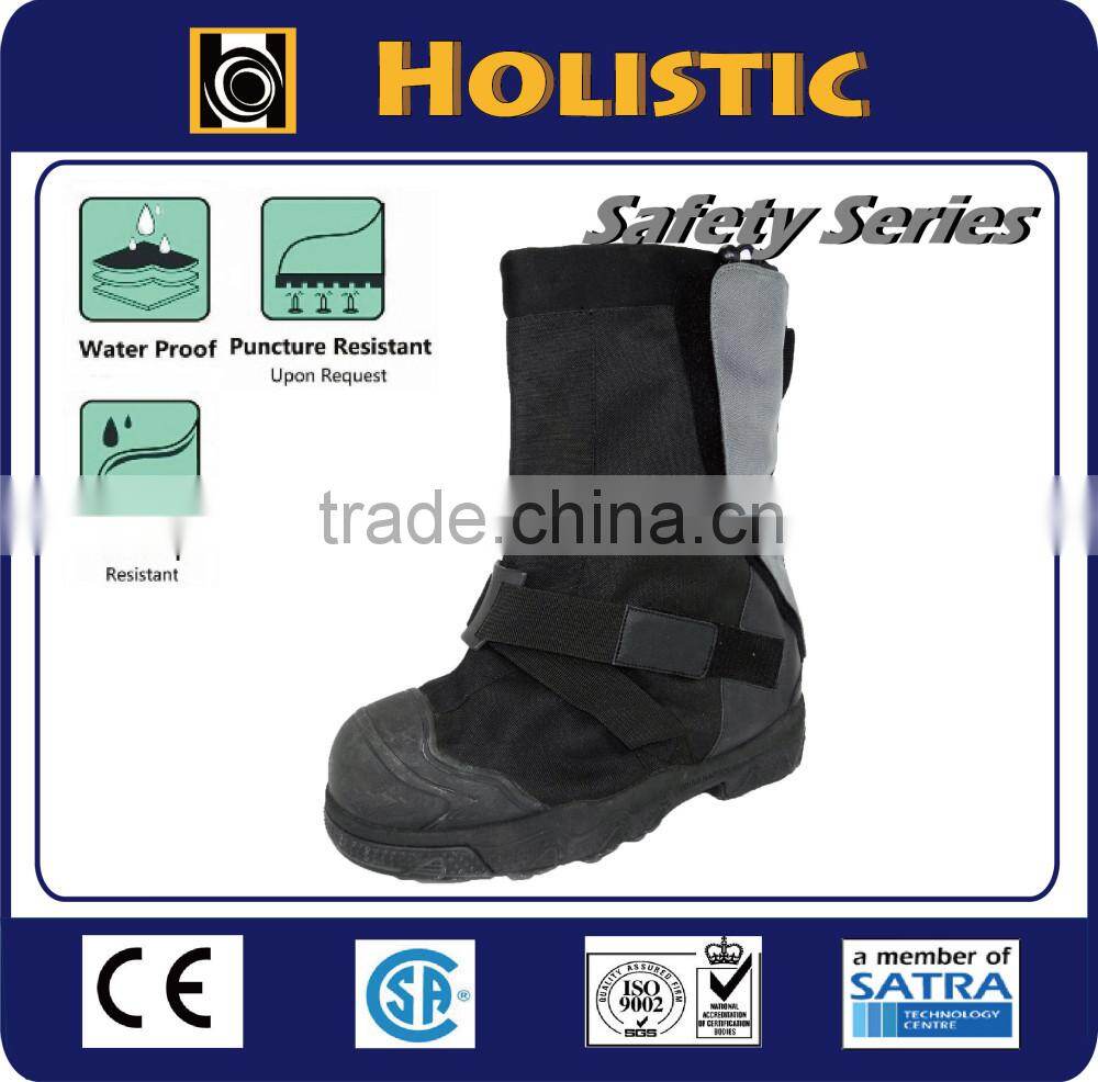 Ice and freeze prevention Thinsulate cemented Waterproof Steel Toe Snow Boots