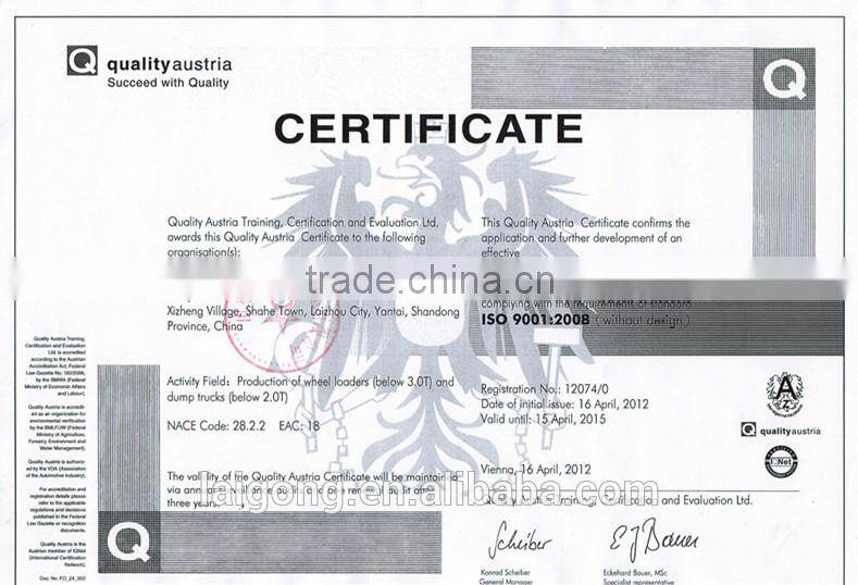 Popular wheel loaders for sale 3 ton LaiGong Wheel Loader for Sale