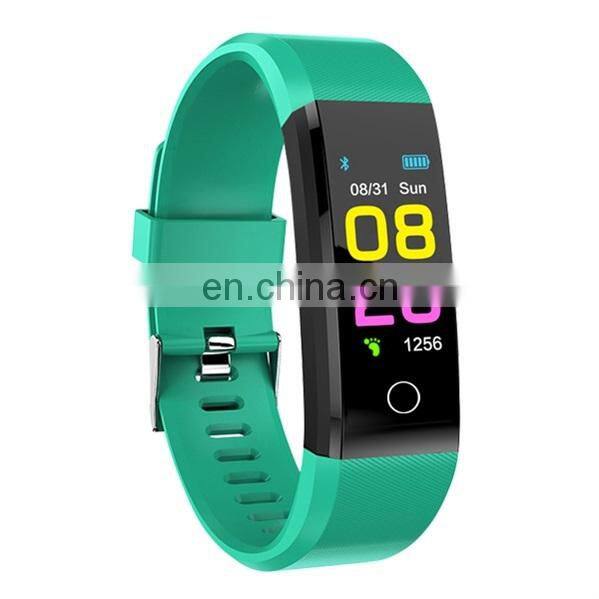 Smart Watch 115PLUS High Quality Man Waterproof Smartwatch Silicone Fitness Tracker smart watch band sport watch smart