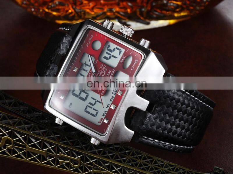 OHSEN 0930 Men Digital Quartz Wristwatch Fashion Sports Men Analog 30M Waterproof used watches for sale