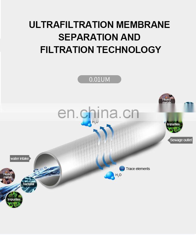 ultra filtration Pure Water uf water alkaline purifier uf water filtration system