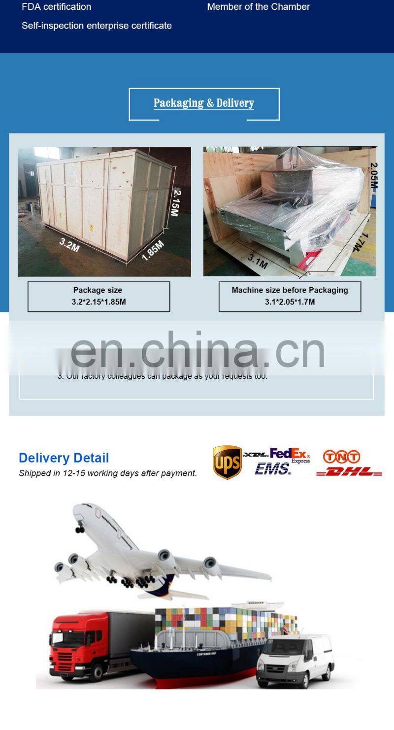 4 axis 3D 1325 cnc wood door furniture making machine woodworking cnc router machine