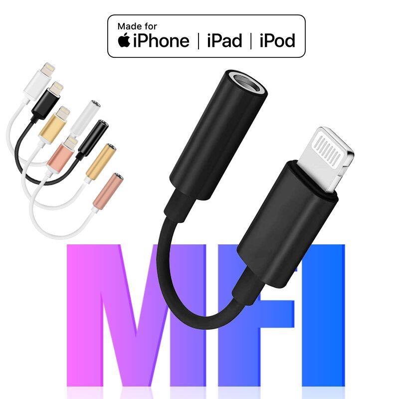 3.5Mm Aux Cable Audio Headphone Jack Adapter For Iphone 7