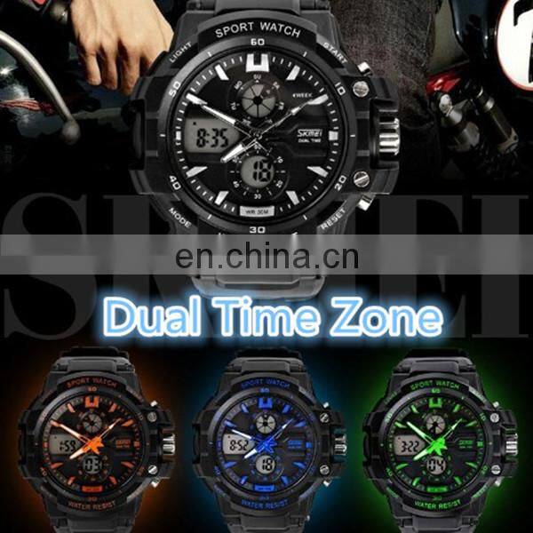 0990 skmei watch instruction manual led backlight men wristwatch 30m waterproof