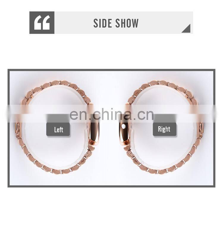 New Arrival Skmei 1533 rose gold luxury watch women custom logo waterproof wristwatch for lady