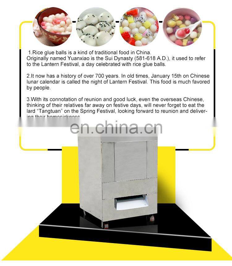 Good Quality Rice Glue Ball Forming Equipments Soup Ball Roll Forming Machine