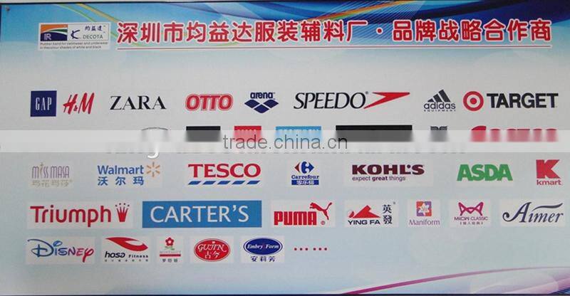 wholesale high elastic latex rubber tape for swimwear