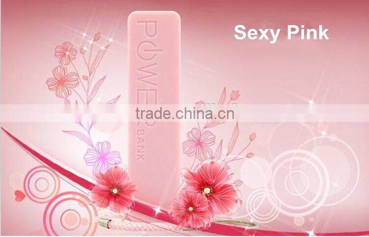 2000mah perfume power bank mini portable power bank christmas gift power bank USB