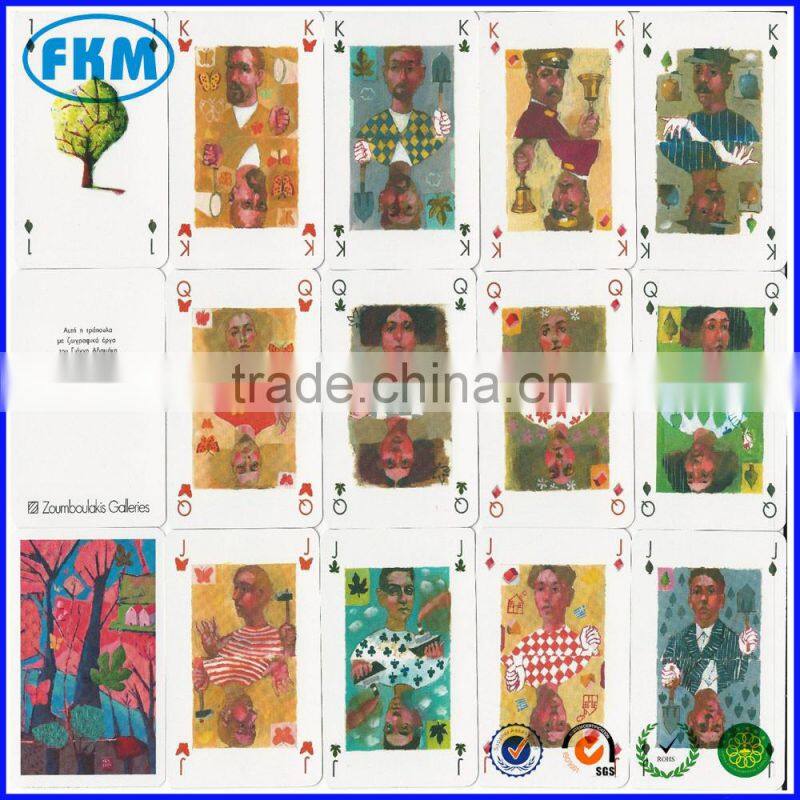 Paper Material and Normal Type paper playing card