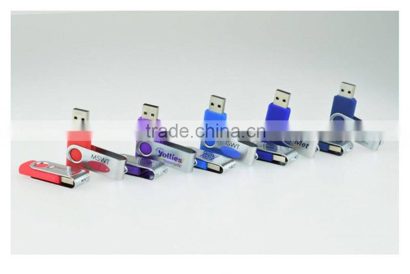 Classical twist usb flash drive with custom logo
