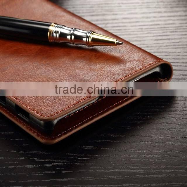 Factory Flip Cover For Sony Xperia E4G Z4 Z5 Z5 Premium Case wallet Cover For Sony Z5 Plus leather With Card Holder