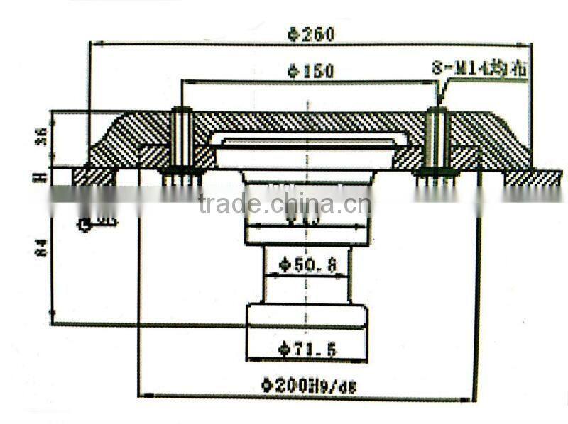 trailer parts, semi-trailer kingpin