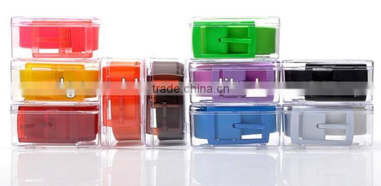 Fashion eco-friendly belt silicone for men