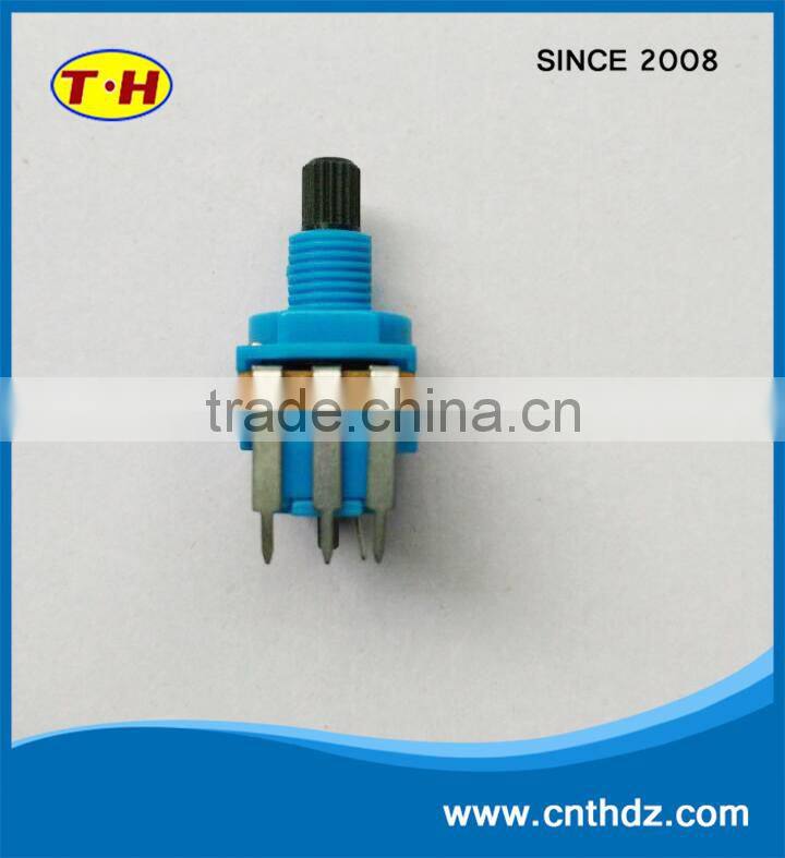 Carbon membrane switch potentiometer