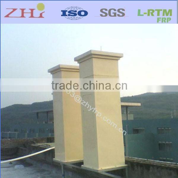 Decorative Fiberglass Base Staion Antenna Cover